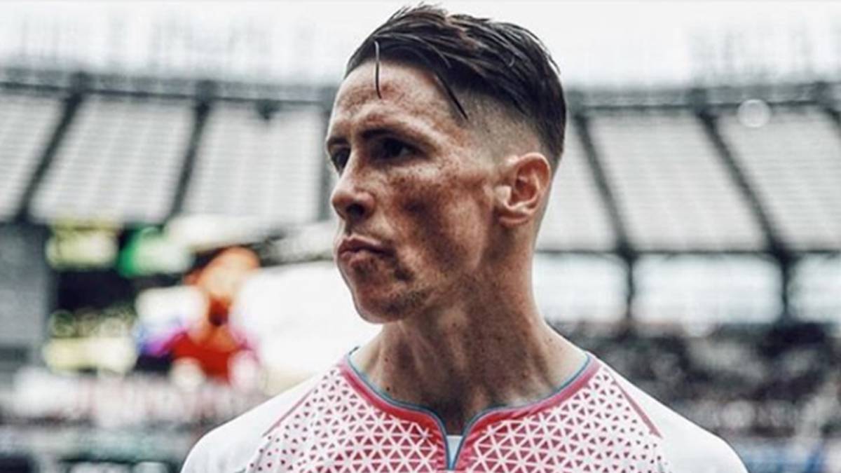 El futbolista Fernando Torres con el Sagan Tosu japonés. Foto Instagram @fernandotorres