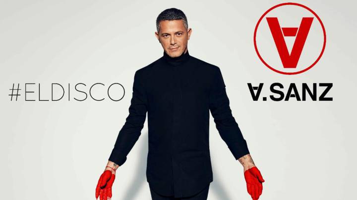 Imagen de la portada de #ElDisco, el undécimo álbum de estudio de Alejandro Sanz. Foto Twitter @AlejandroSanz