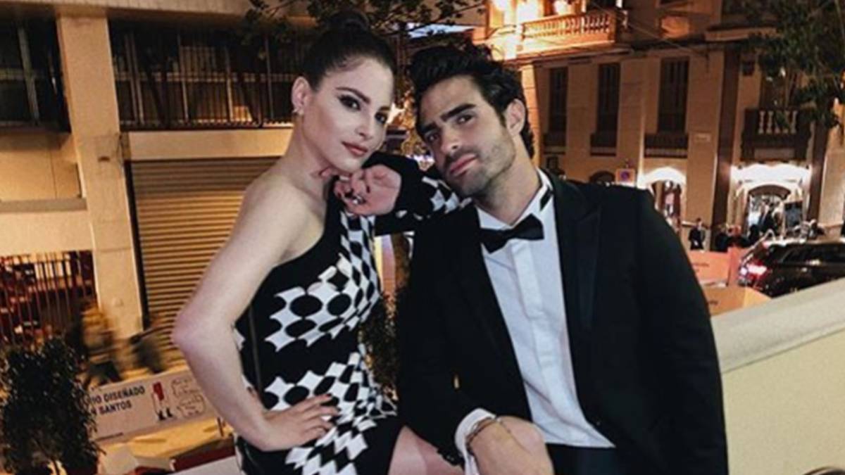 La actriz española Andrea Duro con el modelo cubano Juan Betancourt durante su paso por el Festival de Cine de Málaga 2019. Foto Instagram @andreaduro