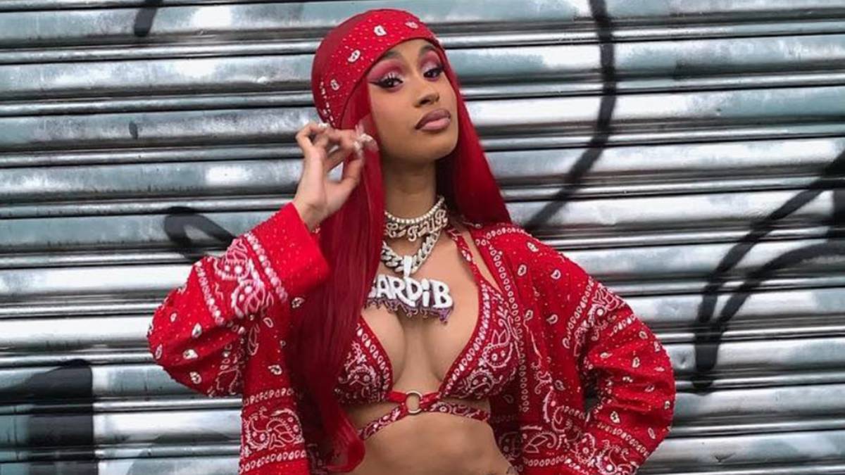 La rapera estadounidense Cardi B. Foto Instagram @iamcardib