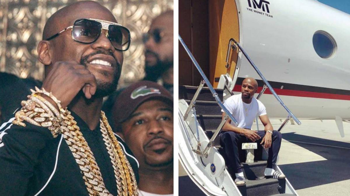 El exclusivo avión privado de 54 millones de euros de Floyd Mayweather