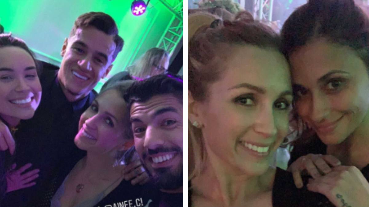 Tras el derbi, fiesta en el Barcelona por el cumpleaños de la mujer de Coutinho