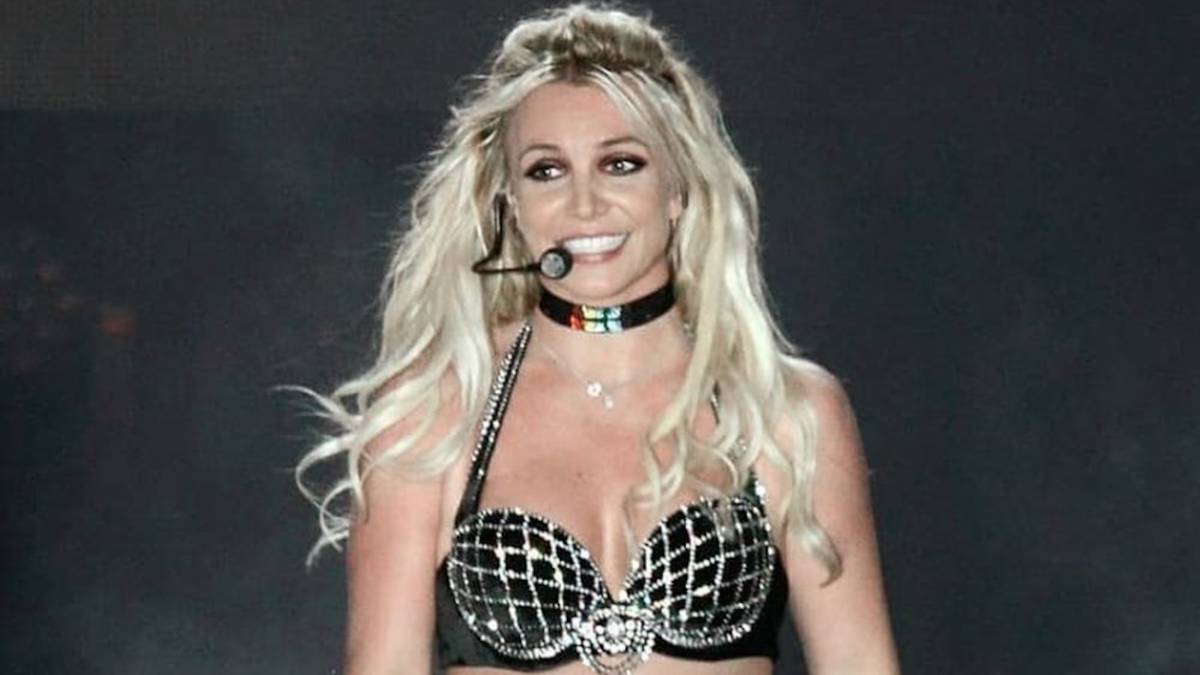 La cantante Britney Spears en uno de sus últimos conciertos.
