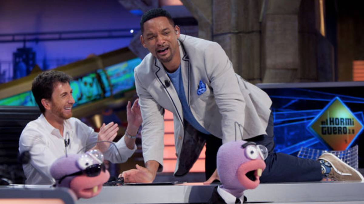Will Smith junto a Pablo Motos en una de sus visitas a El Hormiguero.