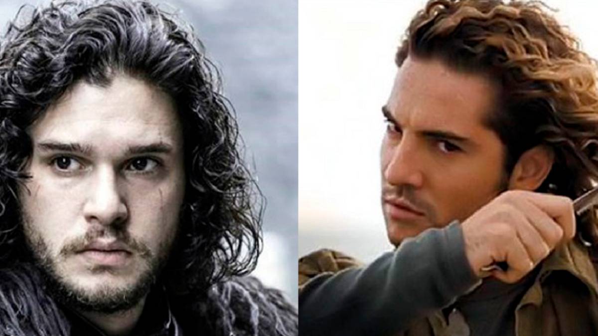 La hilarante foto de David Bisbal en la que parece 'una réplica' de Jon Snow
