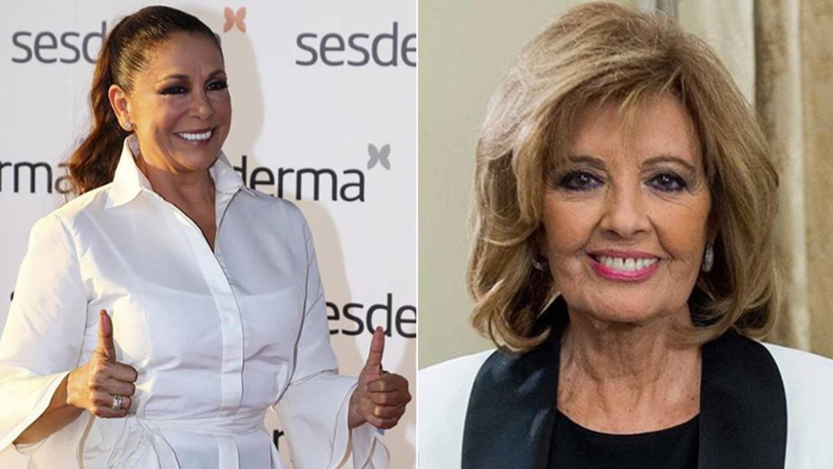 Imágenes de Isabel Pantoja y de María Teresa Campos. Fotos Instagram