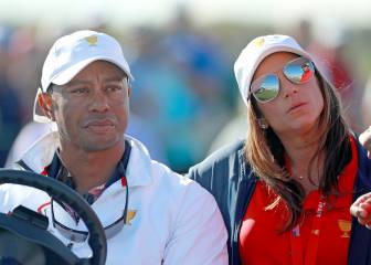Así es Erica Herman, la novia de Tiger Woods, vital en el regreso a la cima del golfista