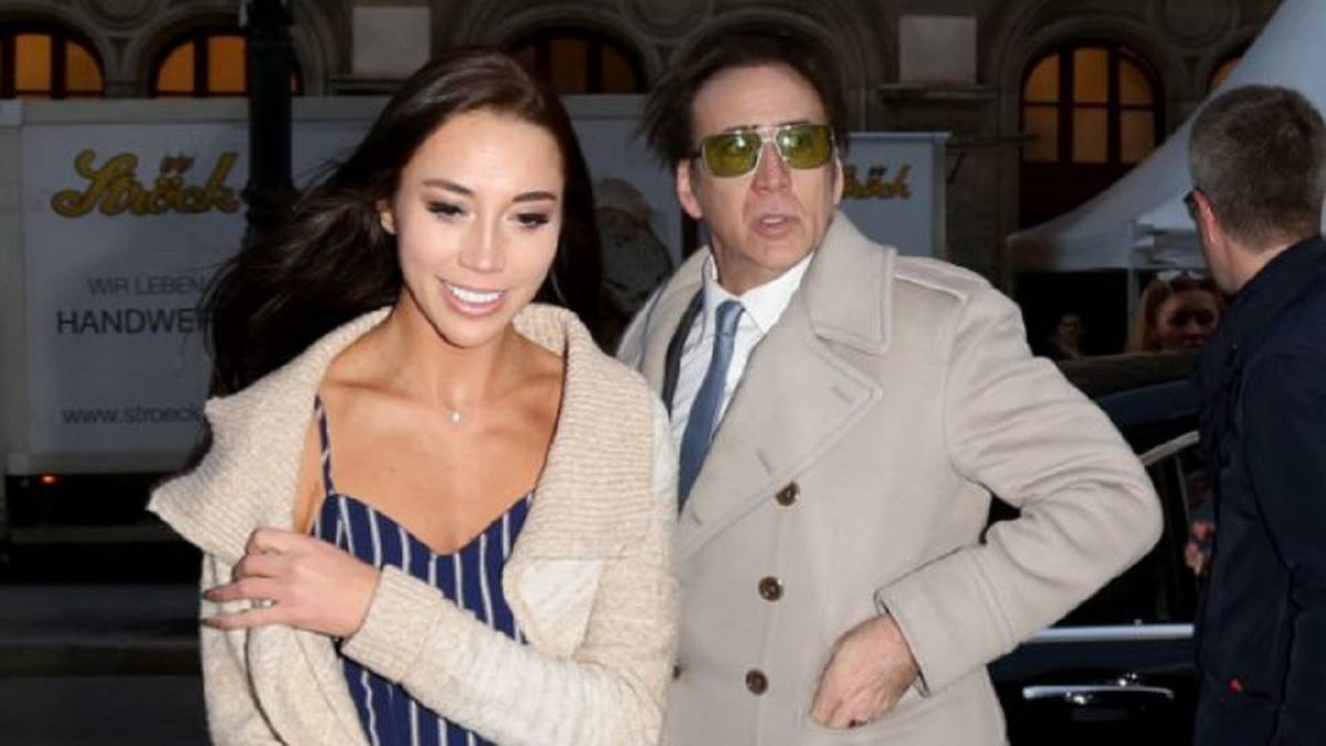 La exesposa de cuatro días de Nicolas Cage le exige una manutención