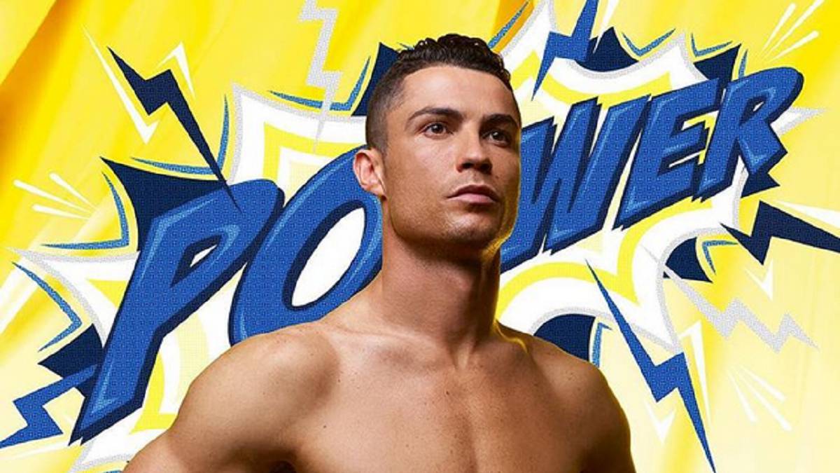 Cristiano se convierte en superhéroe para presentar su nueva línea de ropa interior