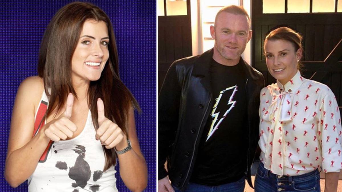 Imágenes de Helen Wood, exprostituta y celebrity británica que estuvo con Wayne Rooney en el 2009, y de Wayne Rooney con su mujer, Coleen. Fotos Facebook/Instagram