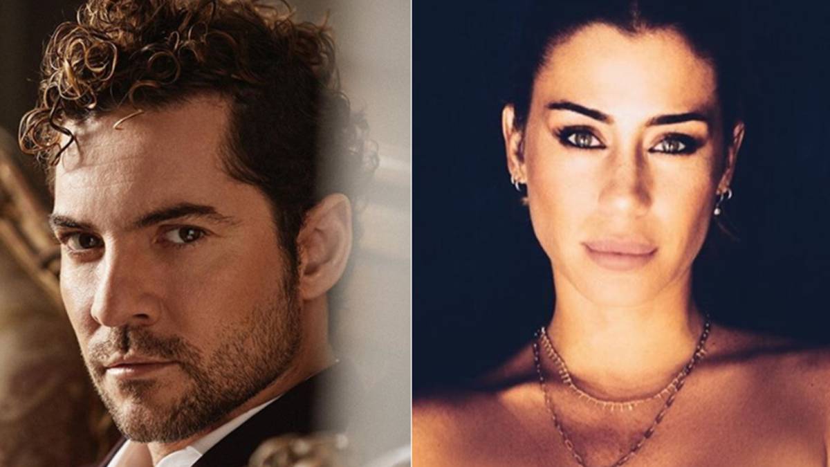 Imágenes de David Bisbal y de Elena Tablada. Fotos instagram