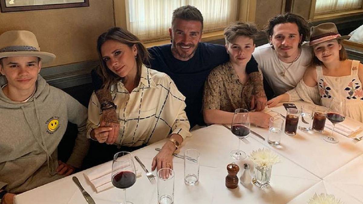 David Beckham cumple 44 años con una íntima celebración en familia
