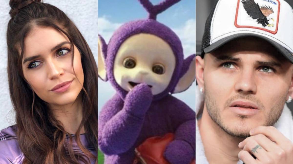Icardi trolea a su cuñada y la compara con un teletubbie