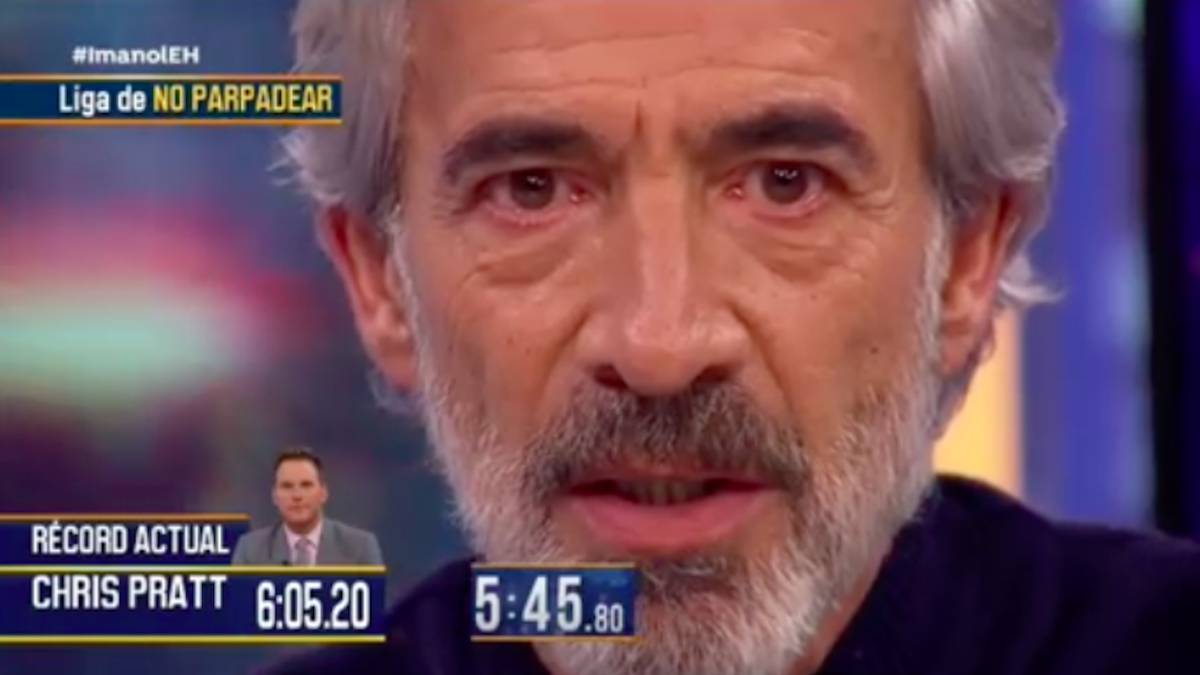 Imanol Arias pulveriza el récord de Chris Pratt en ‘El Hormiguero’