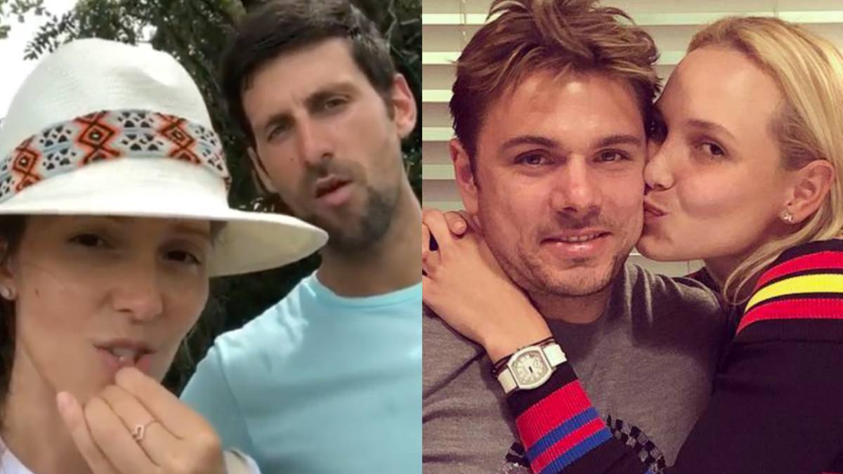 Las parejas más conocidas de los tenistas del Mutua Madrid Open