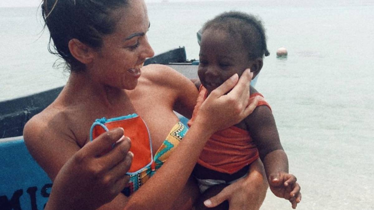 Lara Álvarez estalla tras las críticas a esta fotografía