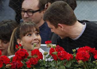 Aitana y Miguel Bernardeau pasean su amor en el Mutua Madrid Open
