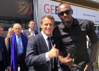 Usain Bolt lanza en París su negocio de transporte sostenible