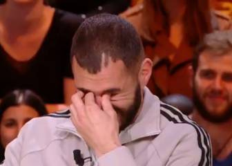 Benzema no puede contener las lágrimas al ver a su hijo