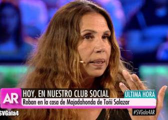 Toñi Salazar se encuentra su casa desvalijada tras su salida de 'Supervivientes'