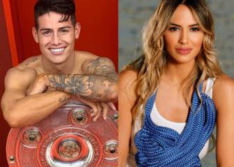 James confirma su relación con Shannon de Lima celebrando la Bundesliga