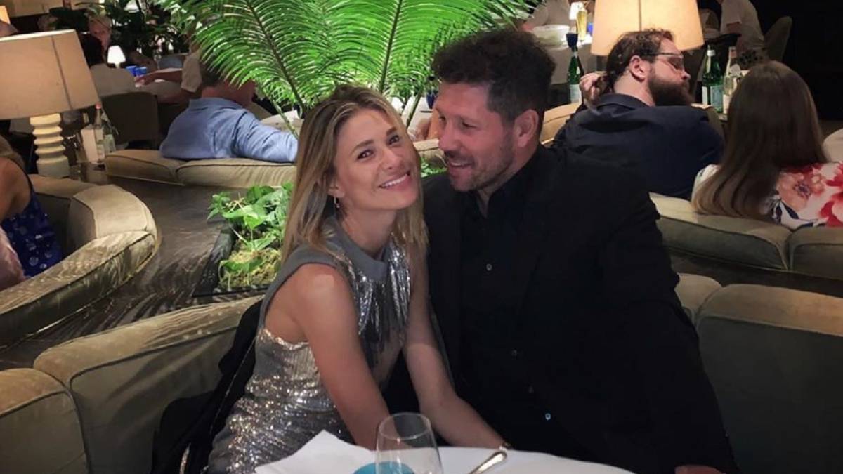 Simeone y Carla Pereyra ultiman los detalles de su boda de viaje en Italia