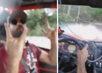 Otro lío de Diego Costa: se graba con un buggy a toda velocidad por la selva