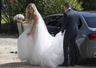 La boda de Iago Aspas y Jenni Rueda en Pontevedra