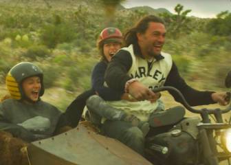 Jason Momoa construye una moto para sus hijos y cumple el sueño de su vida