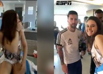 ¡No dejaba de temblar! Esto causó Messi en una hincha