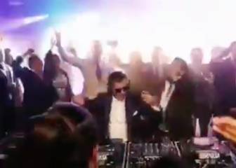 Parece un festival y de los gordos: el vídeo de la boda de Ramos con fuego, malabares, DJ...