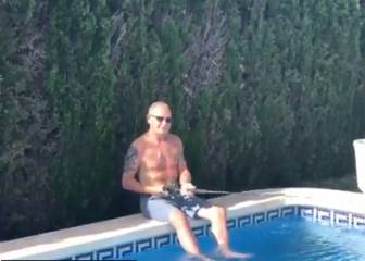 Gascoigne hace de las suyas en Benidorm