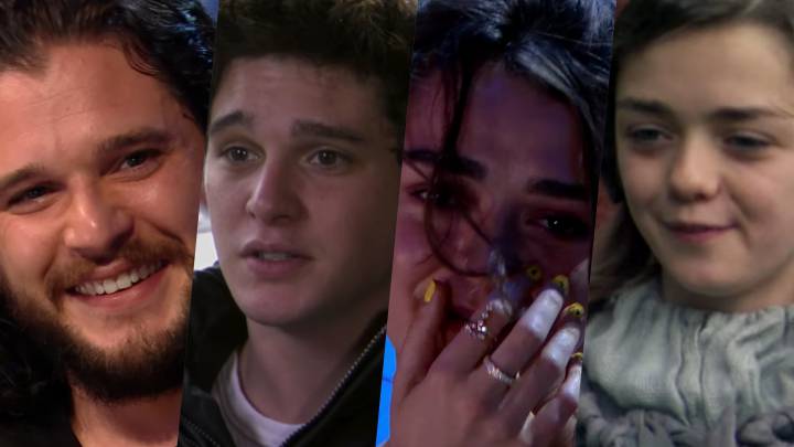 'Juego de Tronos': Las divertidas reacciones de los protagonistas a sus inicios