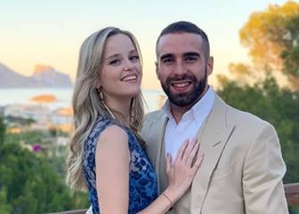 Dani Carvajal niega su boda: