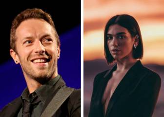 Chris Martin y Dua Lipa son cazados besándose en el Festival de Glastonbury