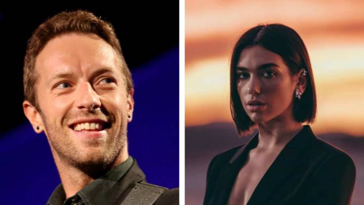 Chris Martin y Dua Lipa podrían ser la pareja del verano tras ser cazados besándose