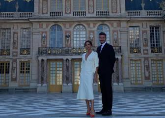Los Beckham celebran su 20 aniversario con un tour por el palacio de Versalles