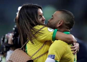 El emotivo mensaje de Joana Sanz a Dani Alves tras ganar la Copa América