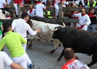 La velocidad se impone en el cuarto encierro de San Fermín