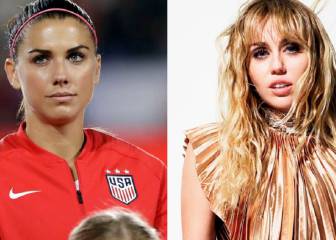 Alex Morgan se motivó en el Mundial con música de Miley Cyrus y esta responde