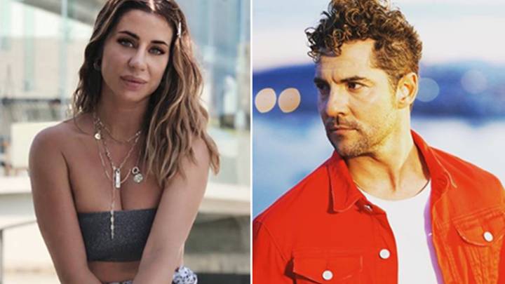 Imágenes de la diseñadora Elena Tablada y del cantante David Bisbal. Fotos Instagram