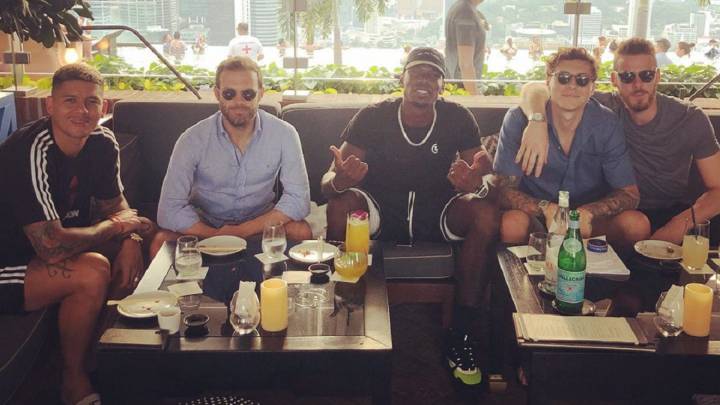 De Gea, Pogba y compañía se relajan en Singapur tras el triunfo ante el Inter