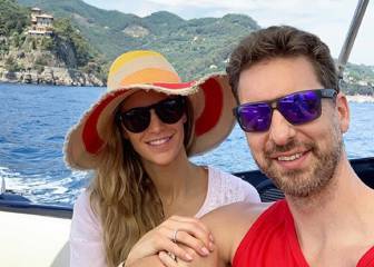 Pau Gasol comparte varias fotos de su luna de miel con Catherine McDonnell
