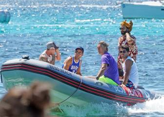 Suárez, Cesc y Messi juntos de vacaciones en familia