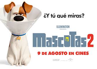 Gana 2 entradas para la película de animación: Mascotas 2