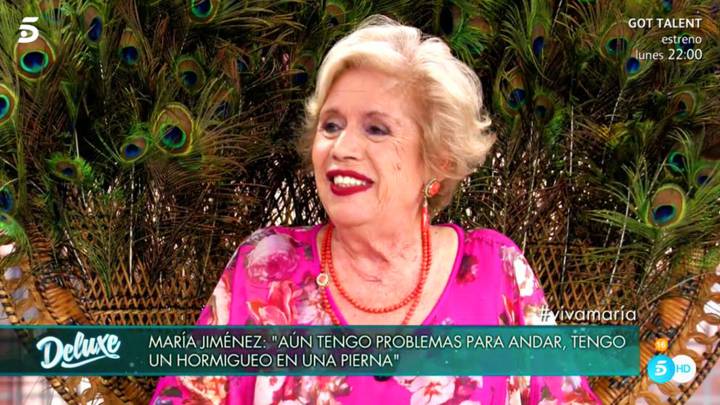 La entrevista más emotiva de María Jiménez tras debatirse entre la vida y la muerte