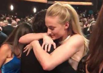 El emotivo reencuentro entre Sophie Turner y Kit Harington