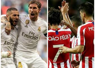 Famosos del Atlético y del Real Madrid