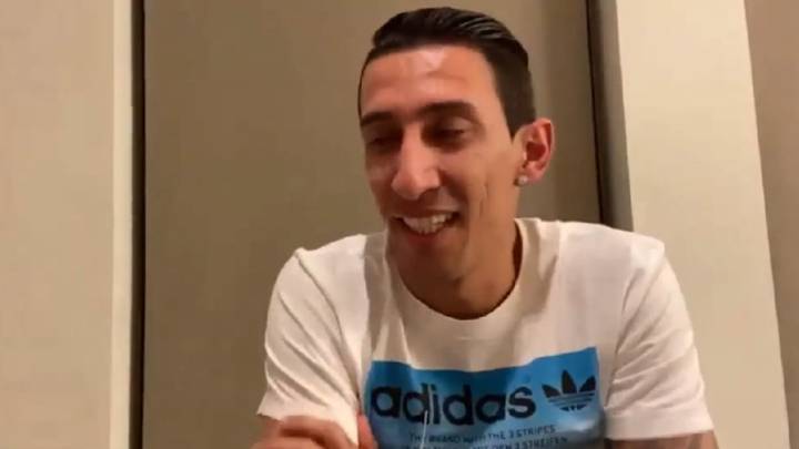 La emoción de Ángel Di María al hablar de su madre: "Me dio la vida"