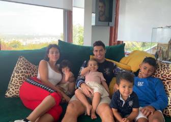Cristiano y Georgina presumen de amor de familia en Instagram